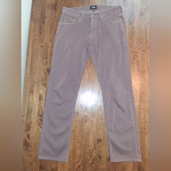 Paige Normandif Jeans. Medium gray Purple color 33 - Picture 3 of 9